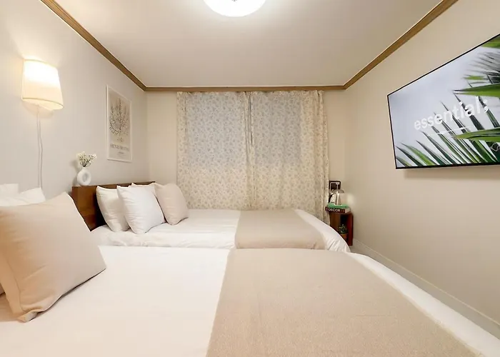 Daire New 7 Minutes From Hongik Station Airport Railroad Airport Bus 3 Minutes 5 People